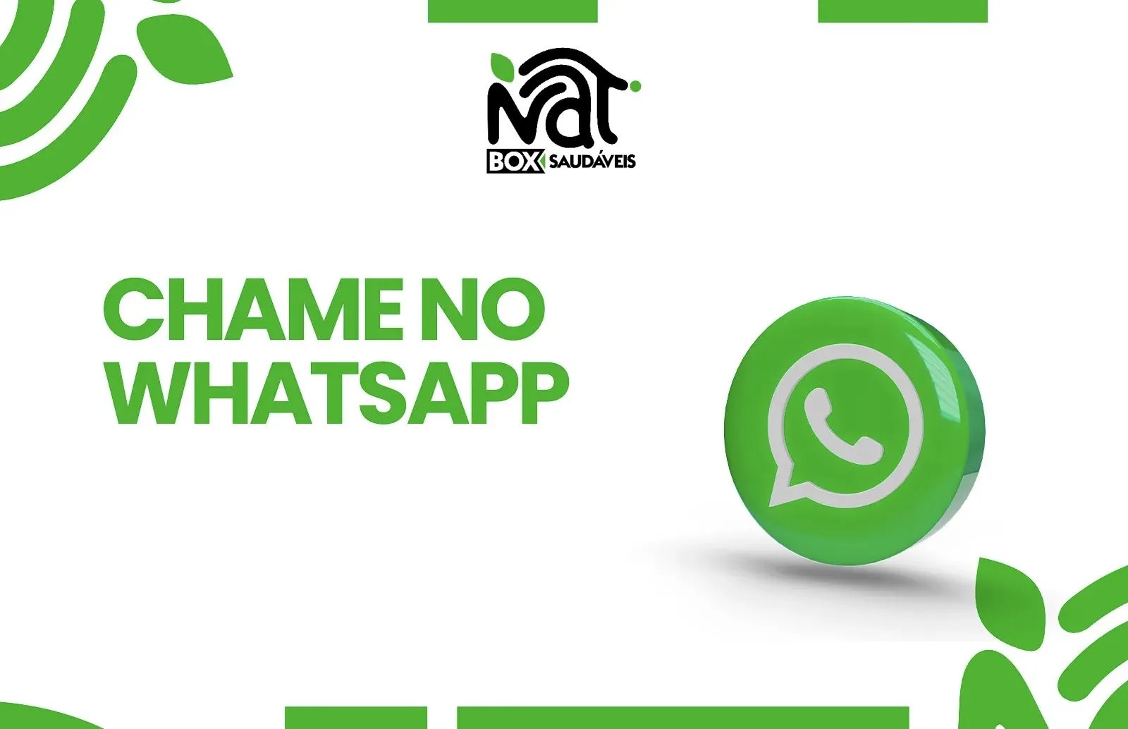Chame a Natbox no WhatsApp