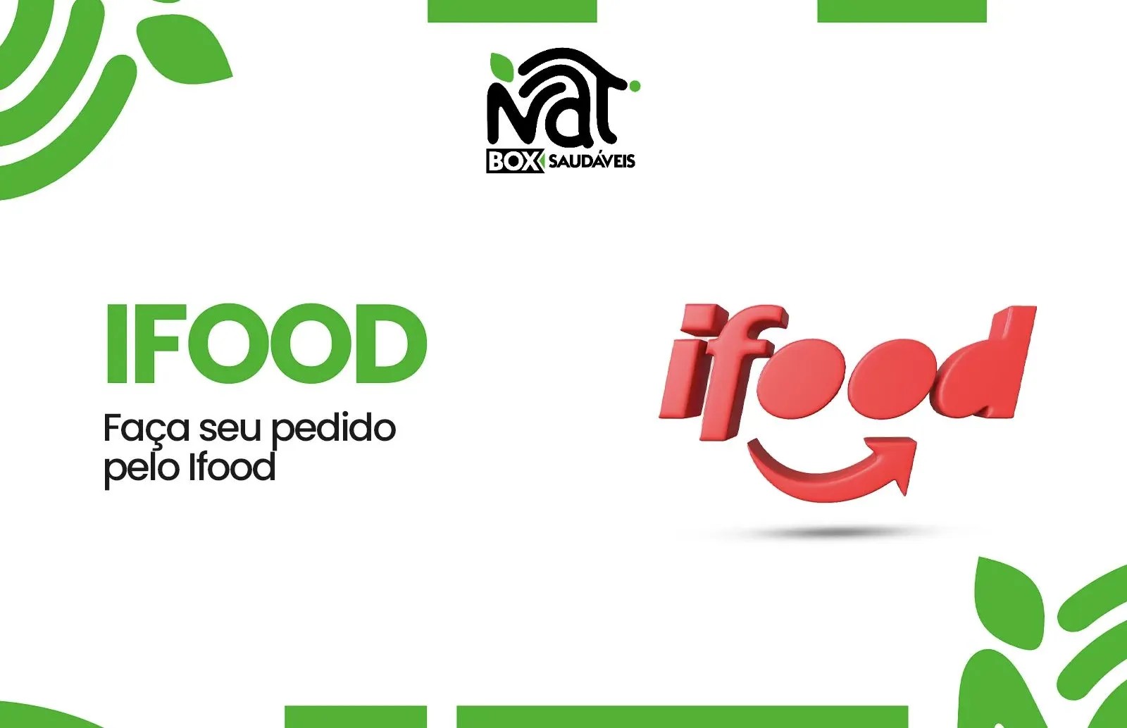 Peça a Natbox pelo iFood